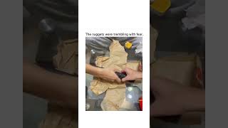 The nuggets were trembling with fear. 🤣❤️‍🩹