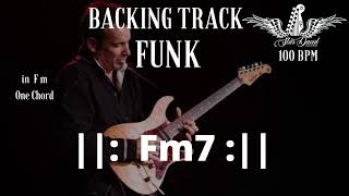 Backing Track Funk One Chord in Fm