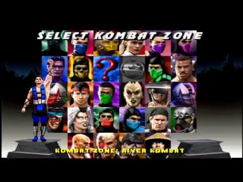Mortal Kombat Trilogy Beta [N64] Sub-Zero Unmasked vs Reptile / Gameplay / Fatality 2 /