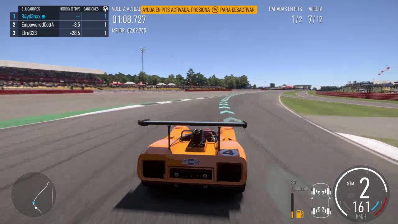 ¡Carreritas nocturnas de forza!