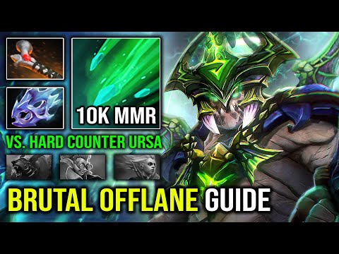 Even Hard Counter Can't Stop this Monster | NEW Pro Offlane Underlord vs 10K Pro Ursa Dota 2