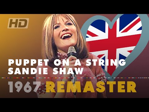 PUPPET ON A STRING – SANDIE SHAW | United Kingdom 🇬🇧 | Eurovision Song Contest 1967 [HD Remaster]