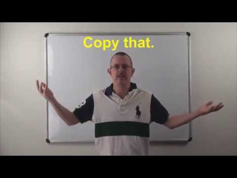 Learn English: Daily Easy English 0852: Copy that.