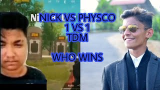 Who wins ? |Blind Nick Vs Psycho TDM | Malayalam pubg mobile |™ TFK GAMING