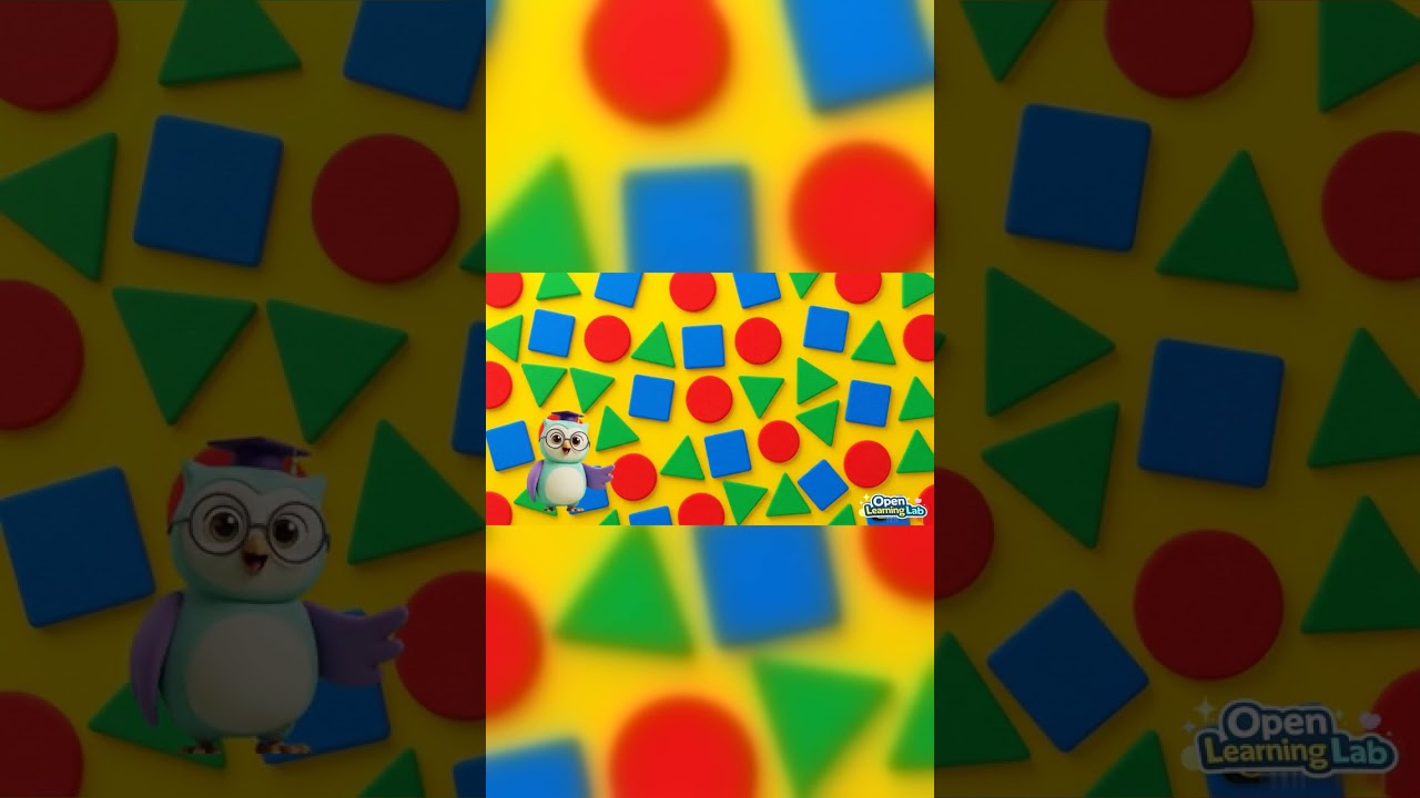 2D and 3D Shapes! 🚀 #Shorts