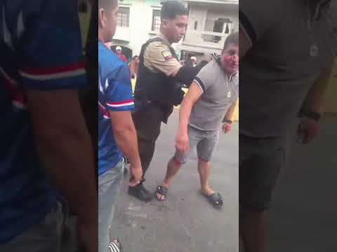 Dos asaltantes armados fueron capturados por la Policía en el cantón Santa Lucía provincia de Guayas