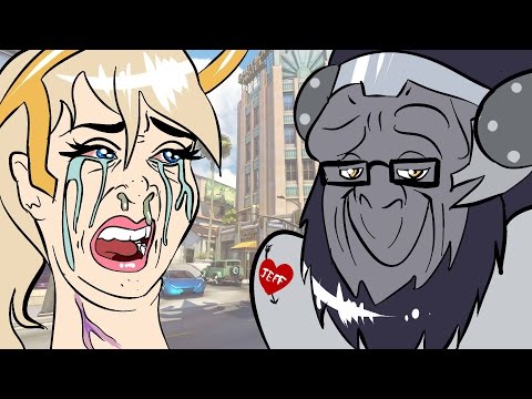 Overwatch Community Highlights - #1 Winston VS #1 Mercy