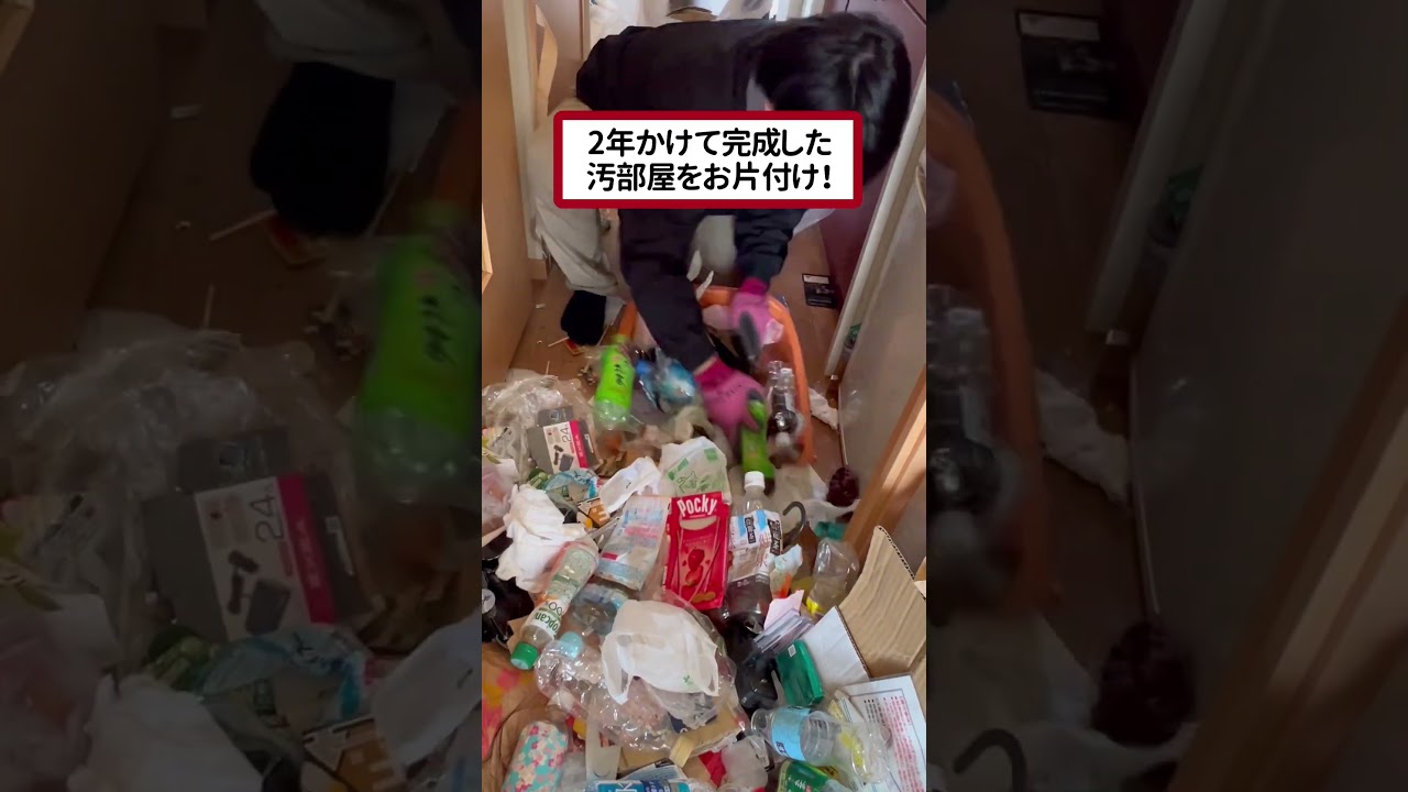 2年かけて完成した汚部屋をお片付け！