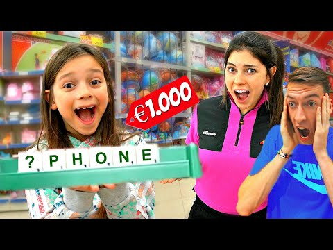 ALLES KOPEN WAT 8 JARIG KIND SPELT! *CHALLENGE* #111