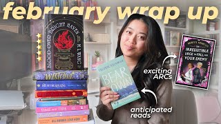 I read 12 books in February... let's talk about it | READING WRAP UP 📚