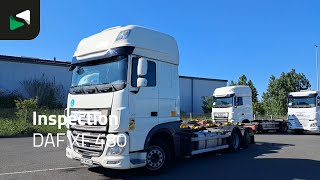 بيع شاحنة نقل الحاويات DAF XF 480 6X2 SSC Retarder 2x Tanks Lift+Lenkachse Standklima ACC L - صورة 4 | Autoline TN شاحنة نقل الحاويات DAF XF 480 6X2 SSC Retarder 2x Tanks Lift+Lenkachse Standklima ACC L | صورة 4 - Autoline