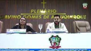 20ª SESSÃO ORDINÁRIA DA CÂMARA MUNICIPAL DE MAUÉS-1