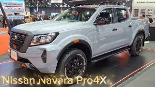 พาชม Nissan Navara Pro4X (2024)สีเทา-แลมโบ