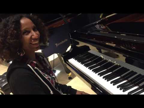 NAMM 2017 Victoria Theodore on the Bosendorfer 280VC grand