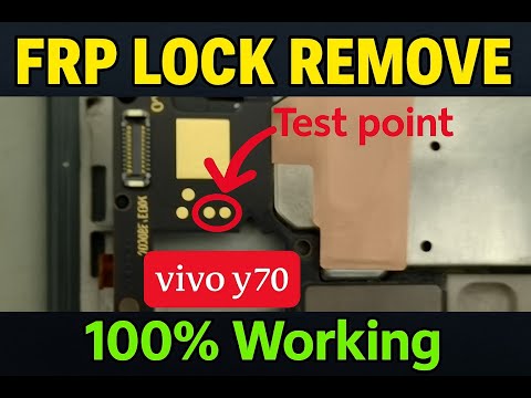 Vivo Y70 Test Point | FRP Lock Remove Solution 100% Working | Easy Trick