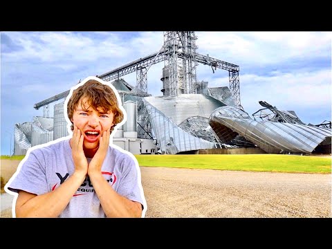 Unsere Farm wurde zerstört.