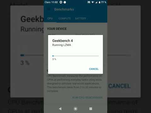 Xperia XZ1 Android 9.0 Pie - GeekBench 4 (2019)
