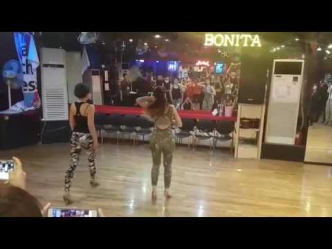 2017 Korea salsa & Bachata congress workshop  mari &marie@ Bonita