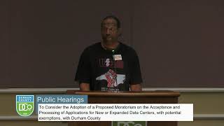 Durham BOCC Regular Session August 24, 2026