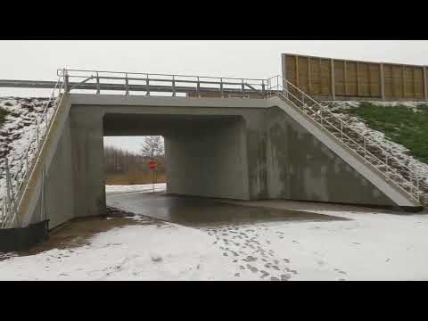 Projektowany obiekt mostowy WD 2 km 4+592,50