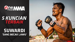 Download lagu Kaya Copet! 5 Kuncian Ganas 'Sang Becak Lawu' Suwardi || Best Knock Out One Pride MMA mp3