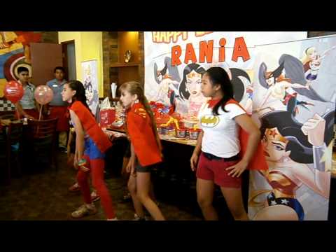 Rania dance number with Rachael and other friends