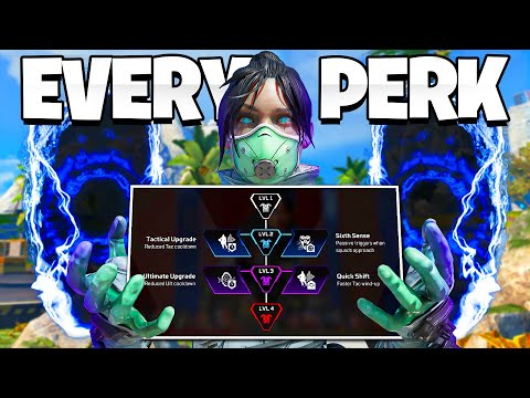 The BEST PERKS for EVERY LEGEND in Apex Legends