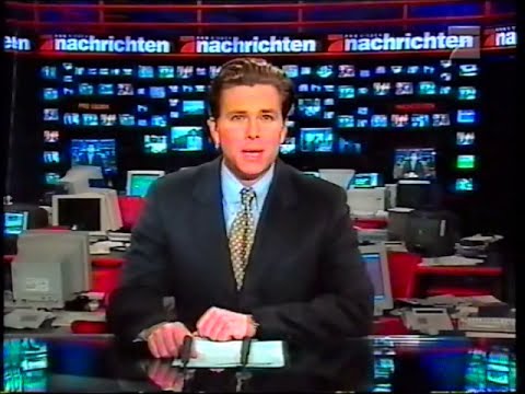 EINE SPÄTAUSGABE DER PRO7 - NACHRICHTEN mit PERCY HOVEN (10.04.1997)