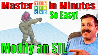 Modify an STL using Tinkercad! Fantastic, Free, & FAST! What will you make?