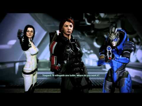Mass Effect 2 walkthrough part 18 - healing facial scars and getting drunk with Dr. Chakwas