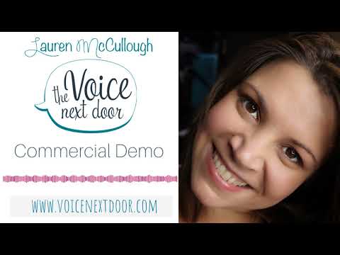 Commercial Voiceover Demo | Lauren McCullough