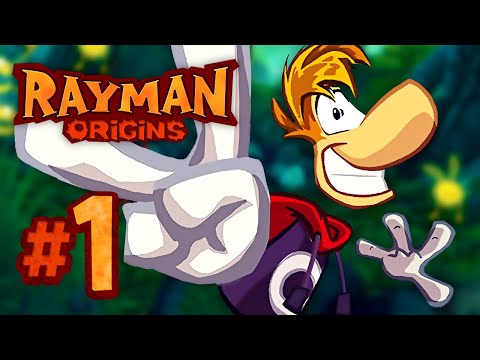 Rayman Origins #1 - WAKE UP!! It's PARTY Time! (4 Player)
