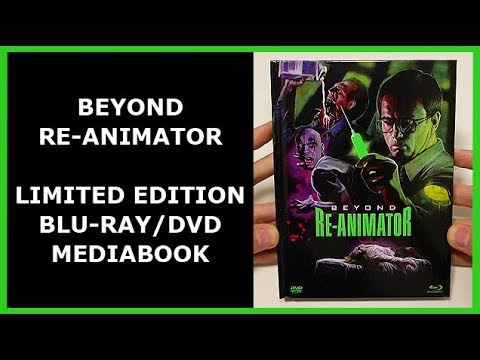 BEYOND RE-ANIMATOR - LIMITED BLU-RAY/DVD MEDIABOOK UNBOXING