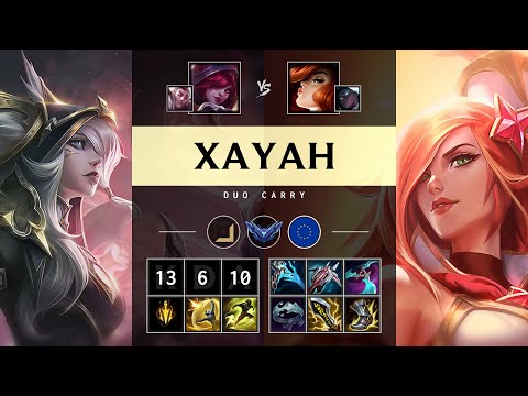 Xayah ADC vs Miss Fortune - EUW Diamond Patch 25.16