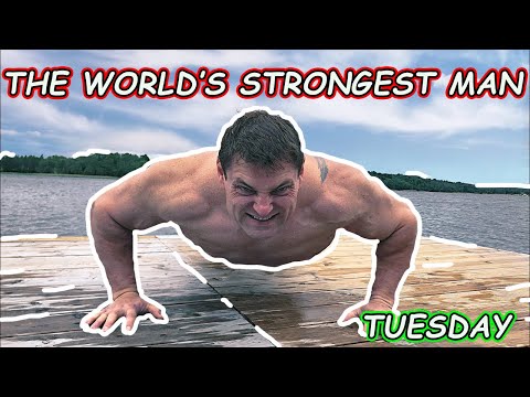 One Week With World's Strongest man Big Z TUESDAY