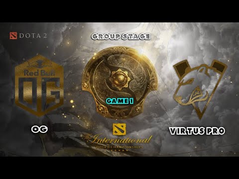 OG vs Virtus Pro |  Game 1 | Day 2 | Group Stage | The International 10 | Dota 2