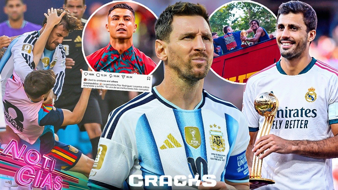 “El MVP era para Messi” | Madrid va por Rodri |¿CR7 vs FIFA? | Investigan a Paredes; festeja España