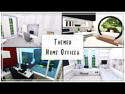 Bloxburg |Themed Builds || Home Offices