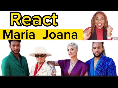 Brasileira Reagindo a música Maria Joana ,com Nuno Ribeiro, Marisa e Calema