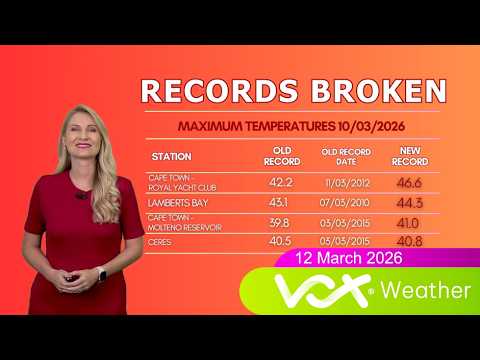 12 March 2026 | Vox Weather Forecast
