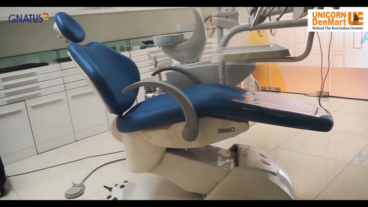 Gnatus S500 Dental Chair with Overhead Delivery Unit