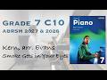 Grade 7 C10 | Kern - Smoke Gets in Your Eyes, arr. Evans | ABRSM Piano Exam 2025-2026 | Stephen Fung