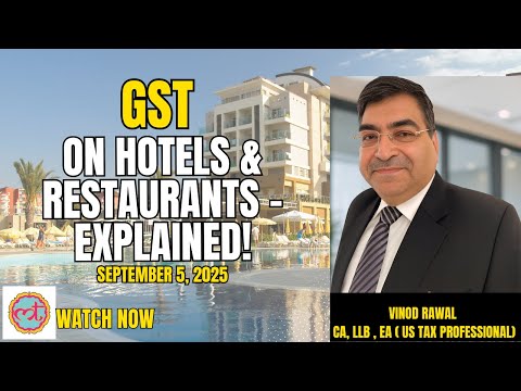 GST on Hotels & Restaurants