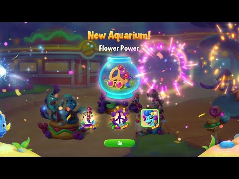 @Fishdom New Aquarium: Flower Power