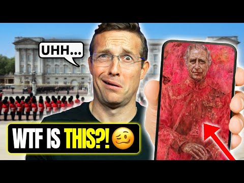 SHOCK: Image of Satan Hidden in New Royal Portrait of King Charles 'In Hell' | Internet on FIRE ????