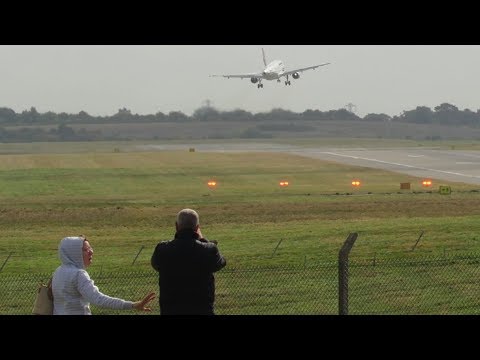 Heart-stopping moment due 44 mph gusts during Storm Ali