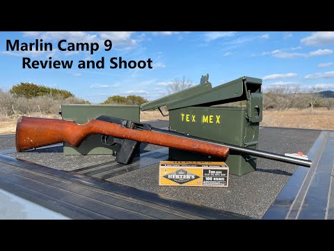 Marlin Camp Carbine Model 9 Review and Shoot & Pro Mag magazine test.