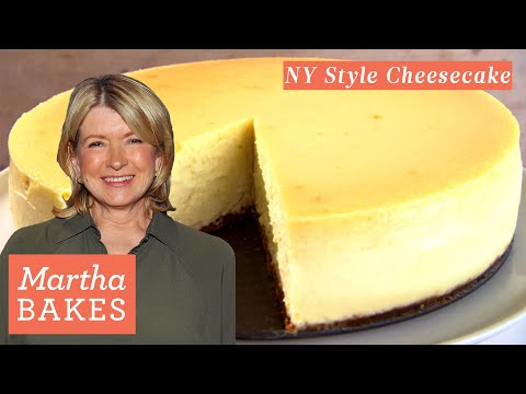 Martha Stewart’s New York-Style Cheesecake | Best Dessert Recipes