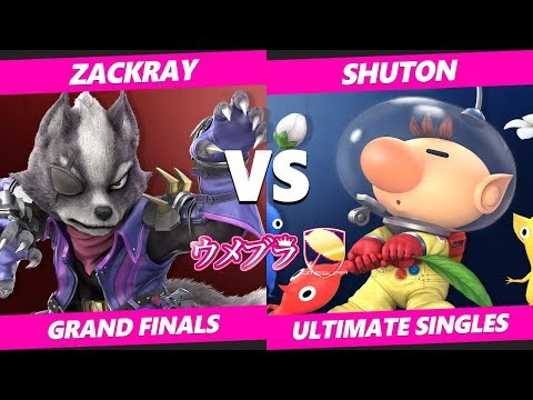Umebura SP5 SSBU - SST | Shuton (Olimar) Vs. GW | Zackray (Wolf) Smash Ultimate Grand Finals