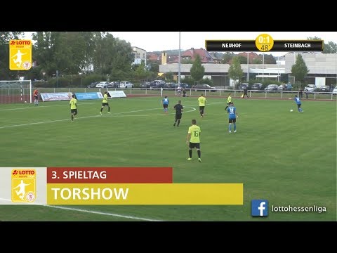Torshow 3. Spieltag LOTTO Hessenliga 2019/2020